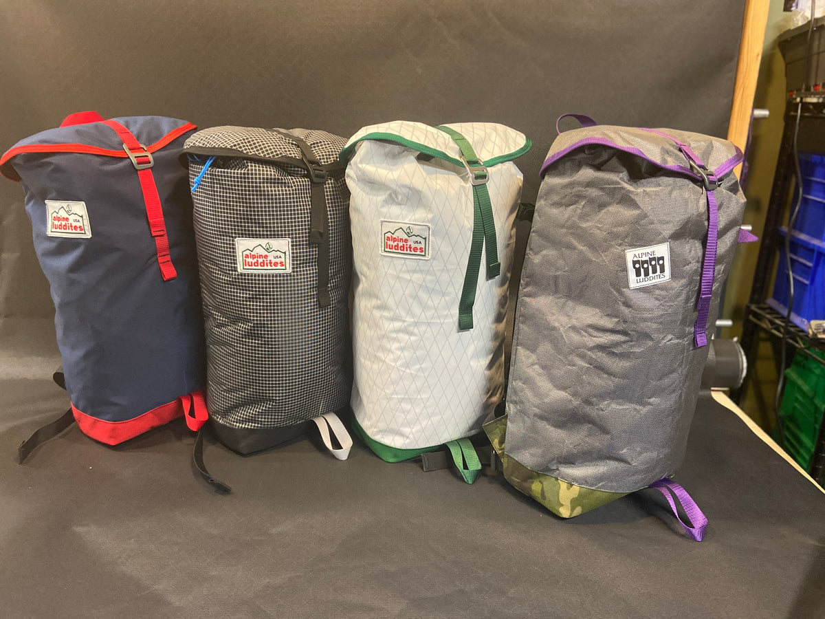 Custom & Select Equipment for alpine climbing & bikepacking.