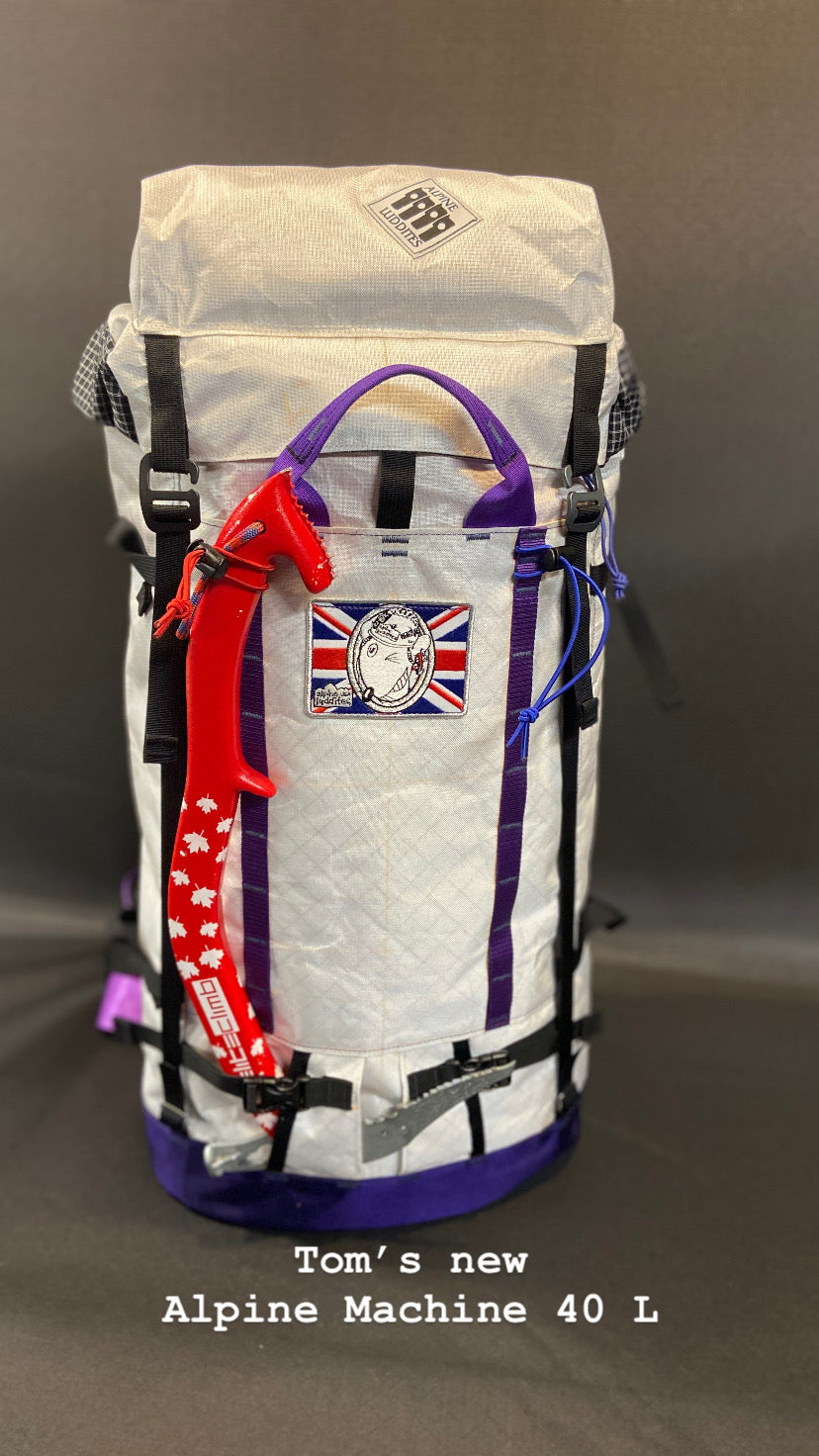 Custom & Select Equipment for alpine climbing & bikepacking.