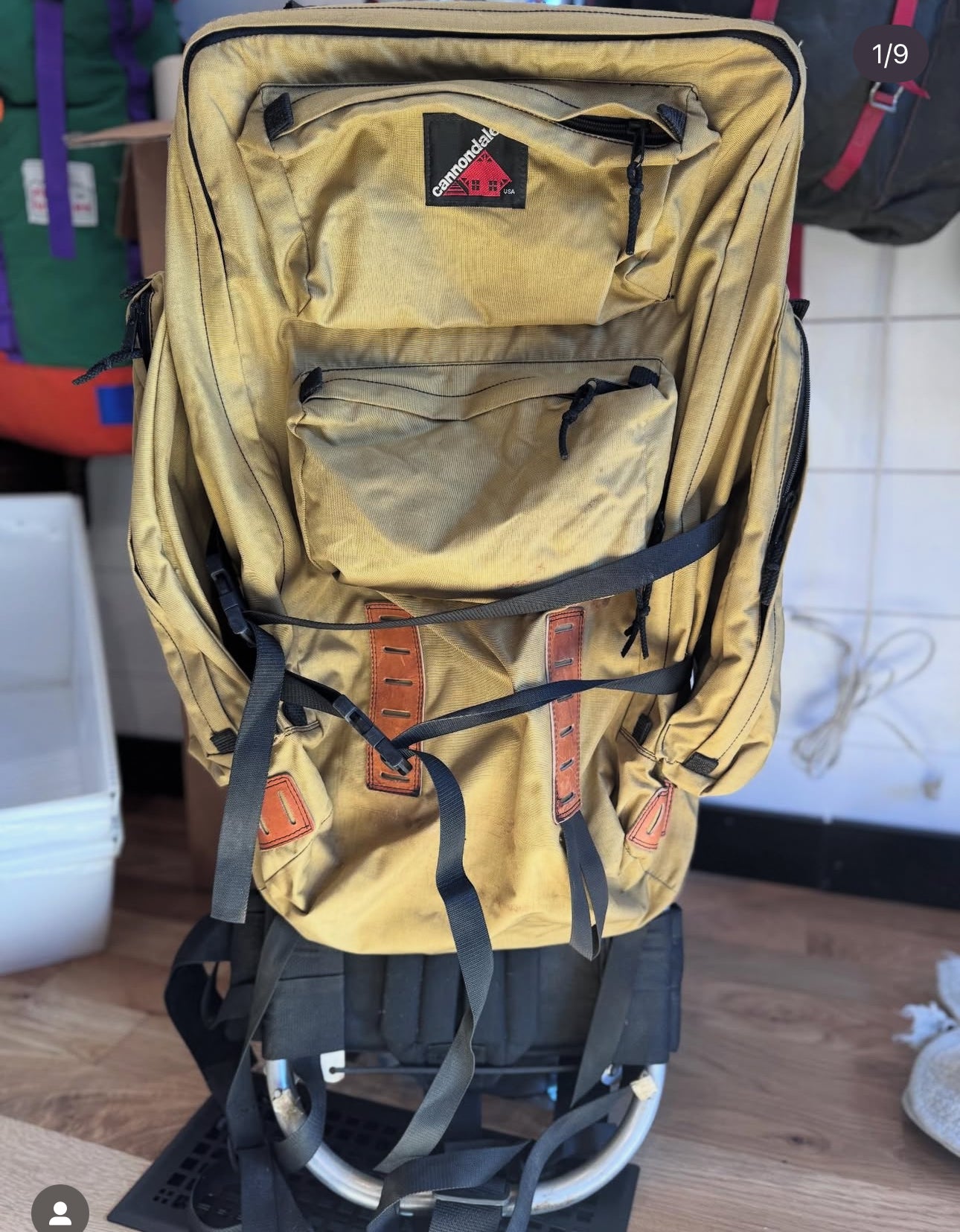 cannondale external frame backpack