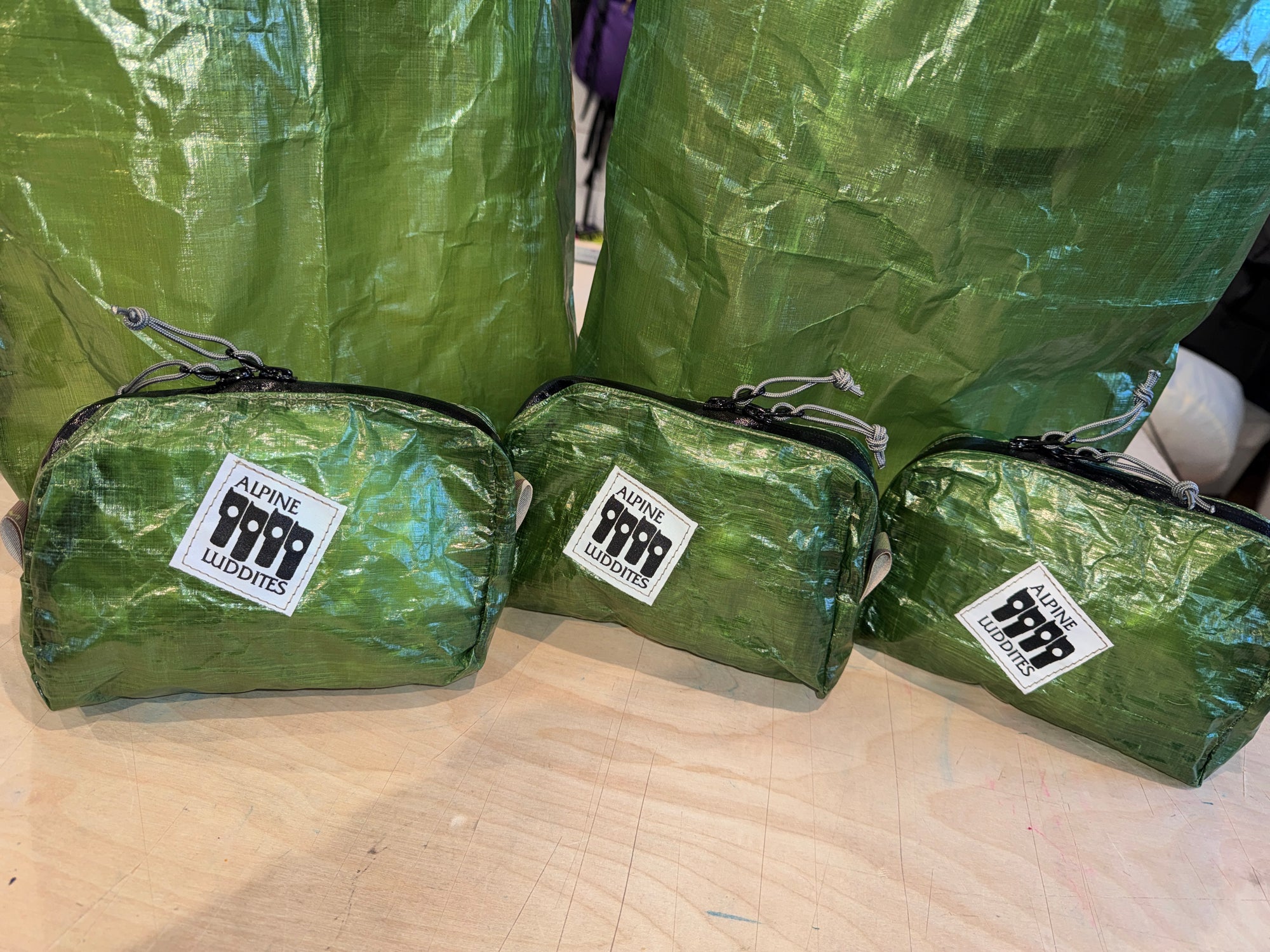 Dyneema cube zip bags