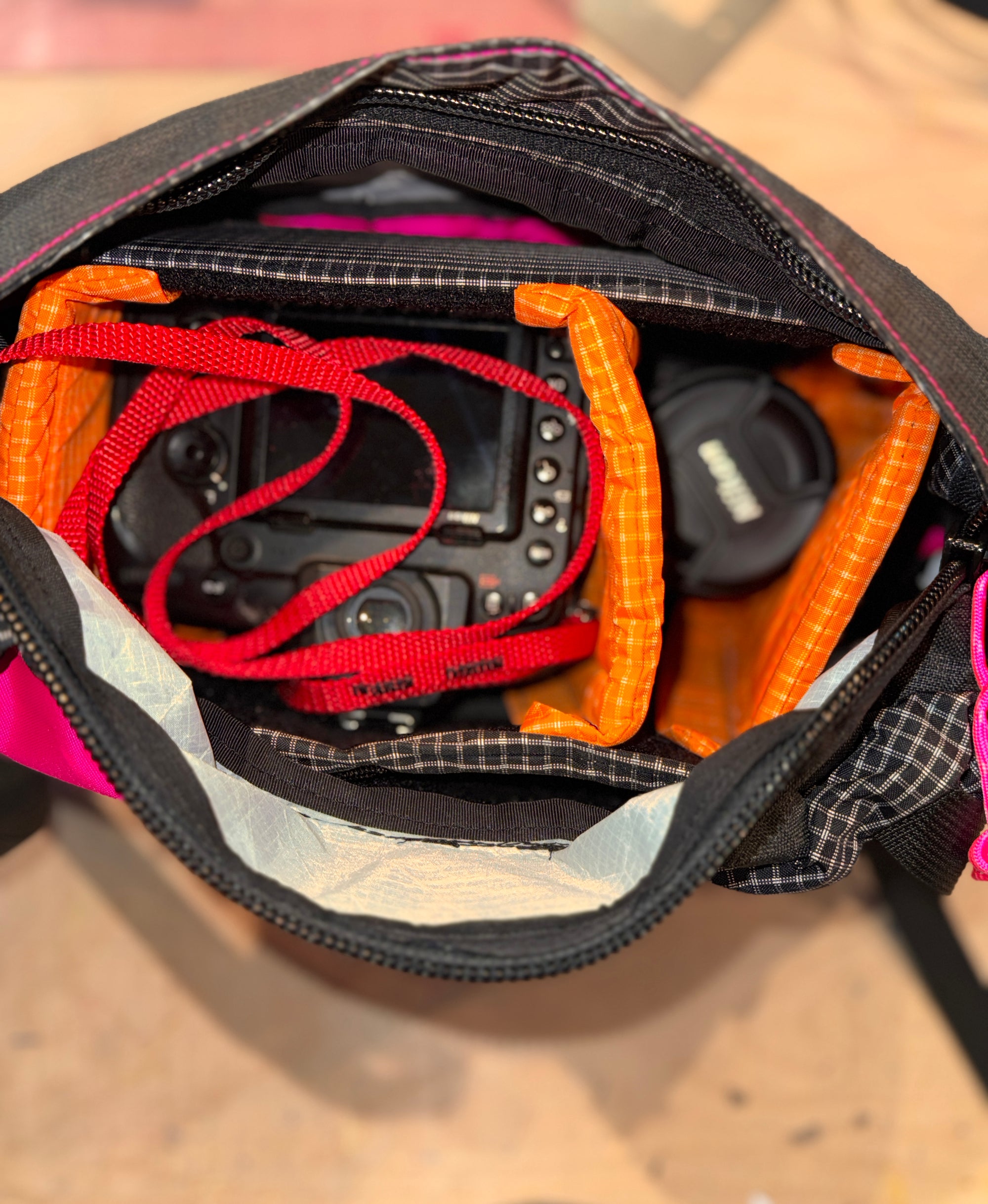 camera case lid/ brain