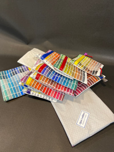 Pantone zip bags - Alpine Luddites