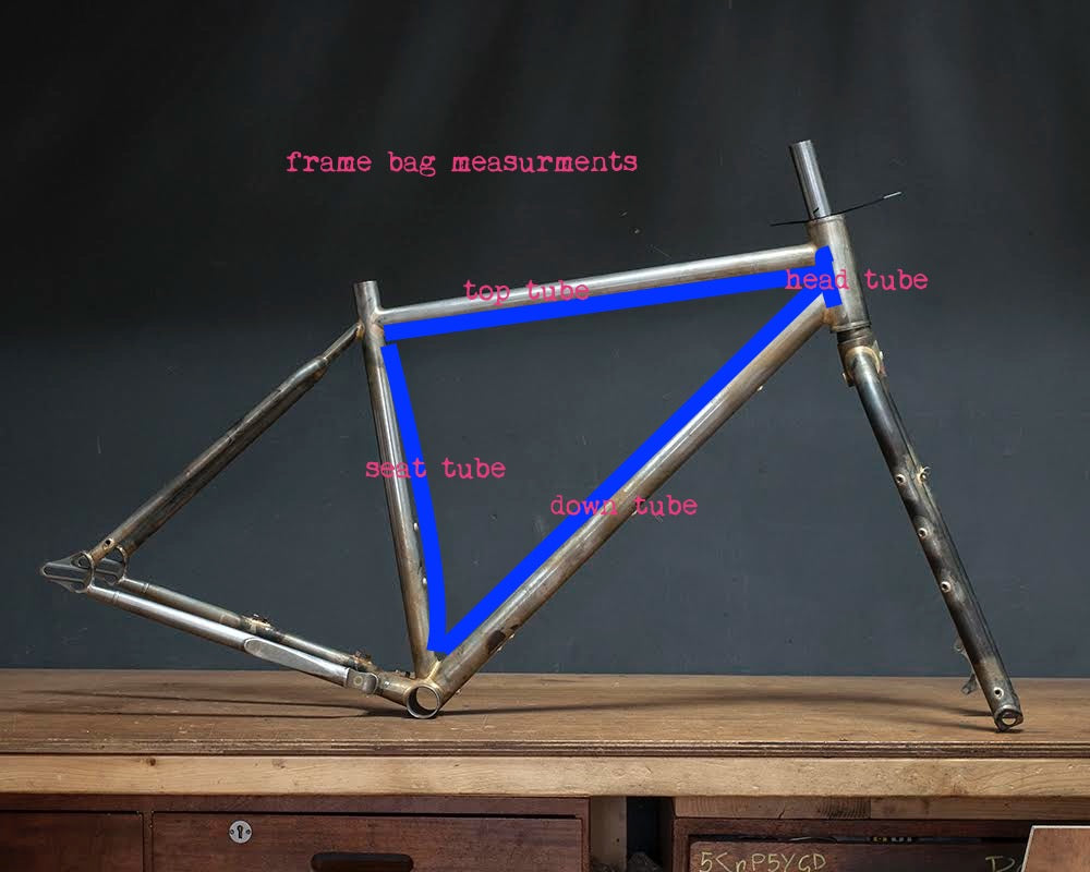 Top load frame bag - Alpine Luddites