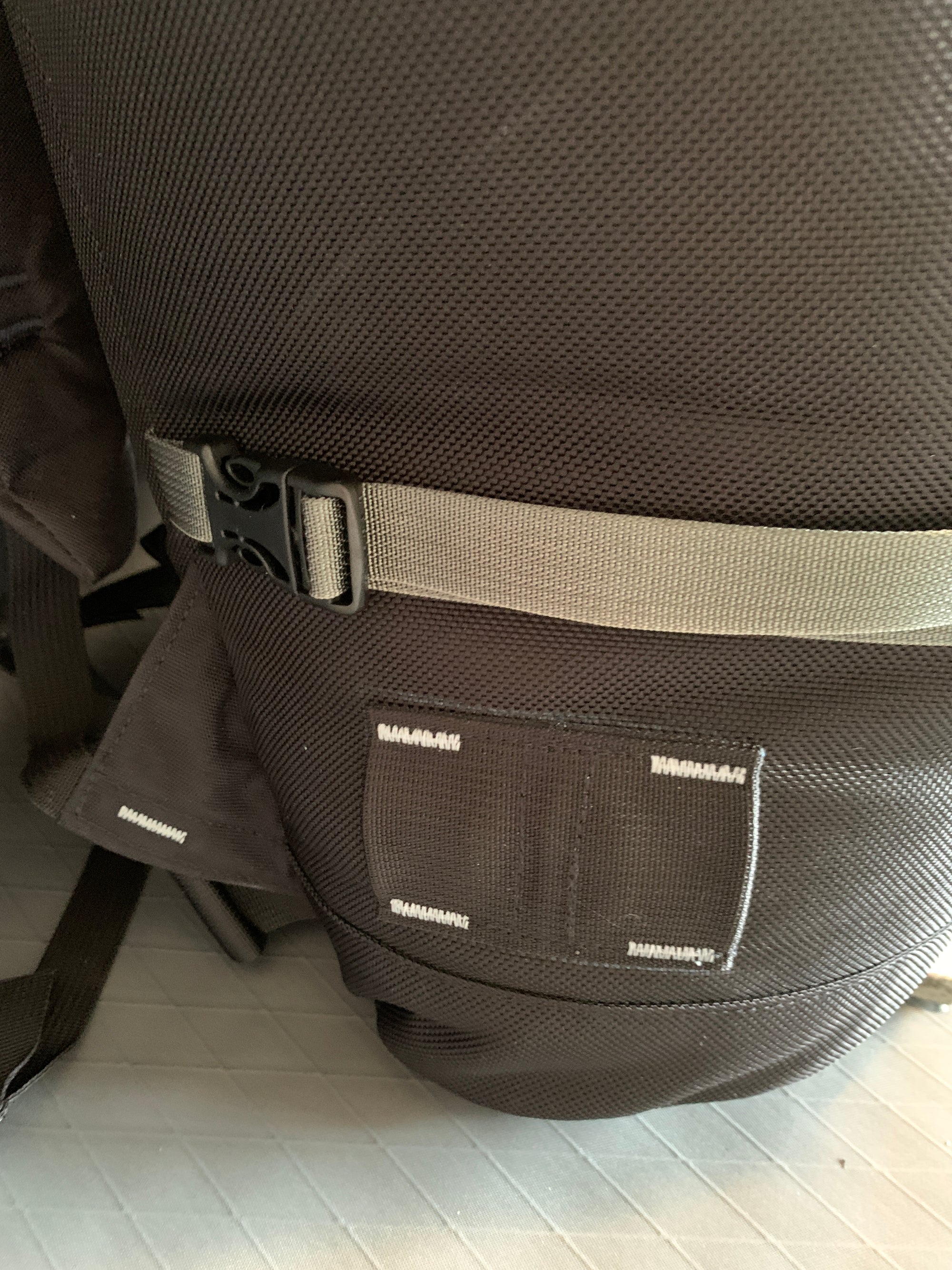 ski carry slots with voile straps - Alpine Luddites