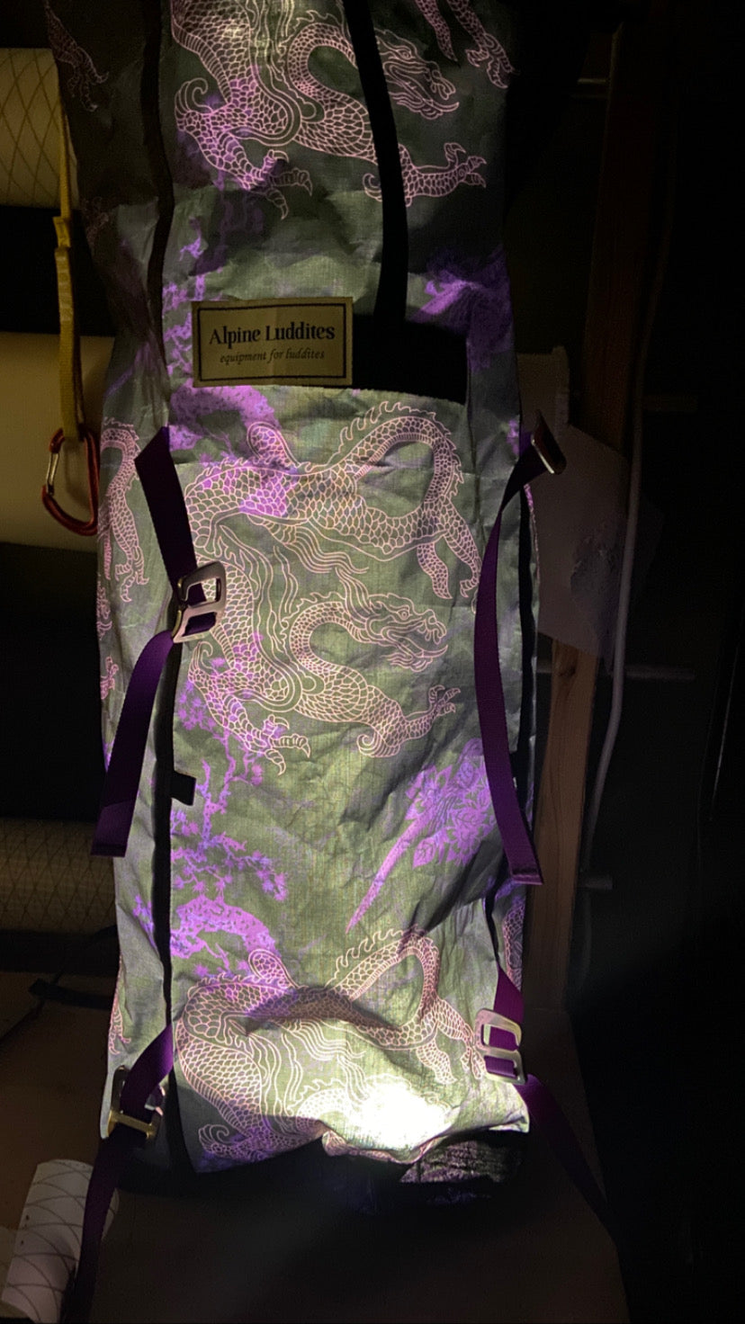 Ultra Light Dyneema Dragon pack - Alpine Luddites