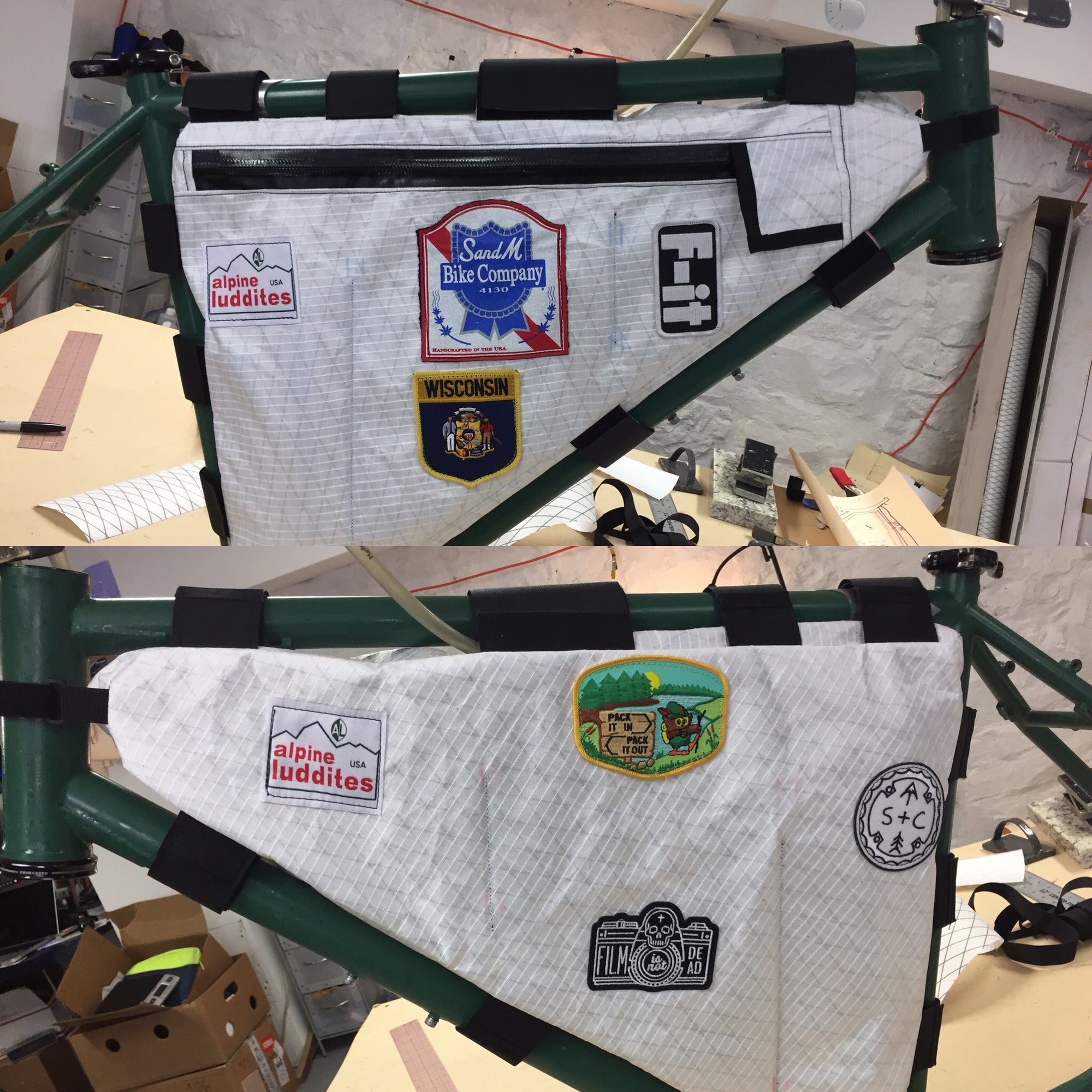 Custom Frame Bag Gallery - Alpine Luddites