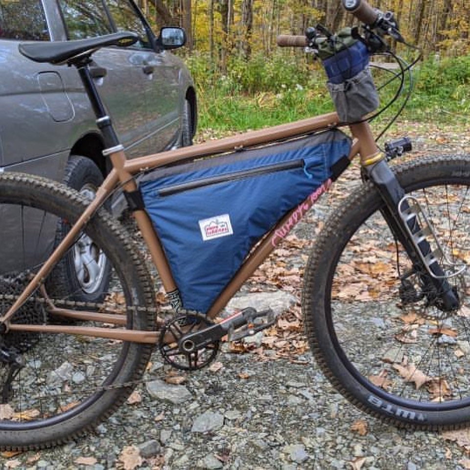 bolt on frame bags - Alpine Luddites