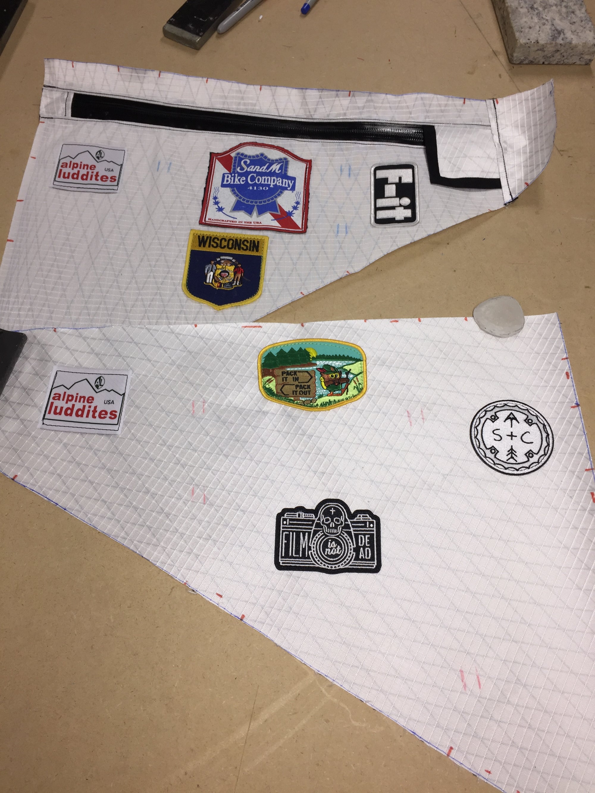 Custom Frame Bag Gallery - Alpine Luddites