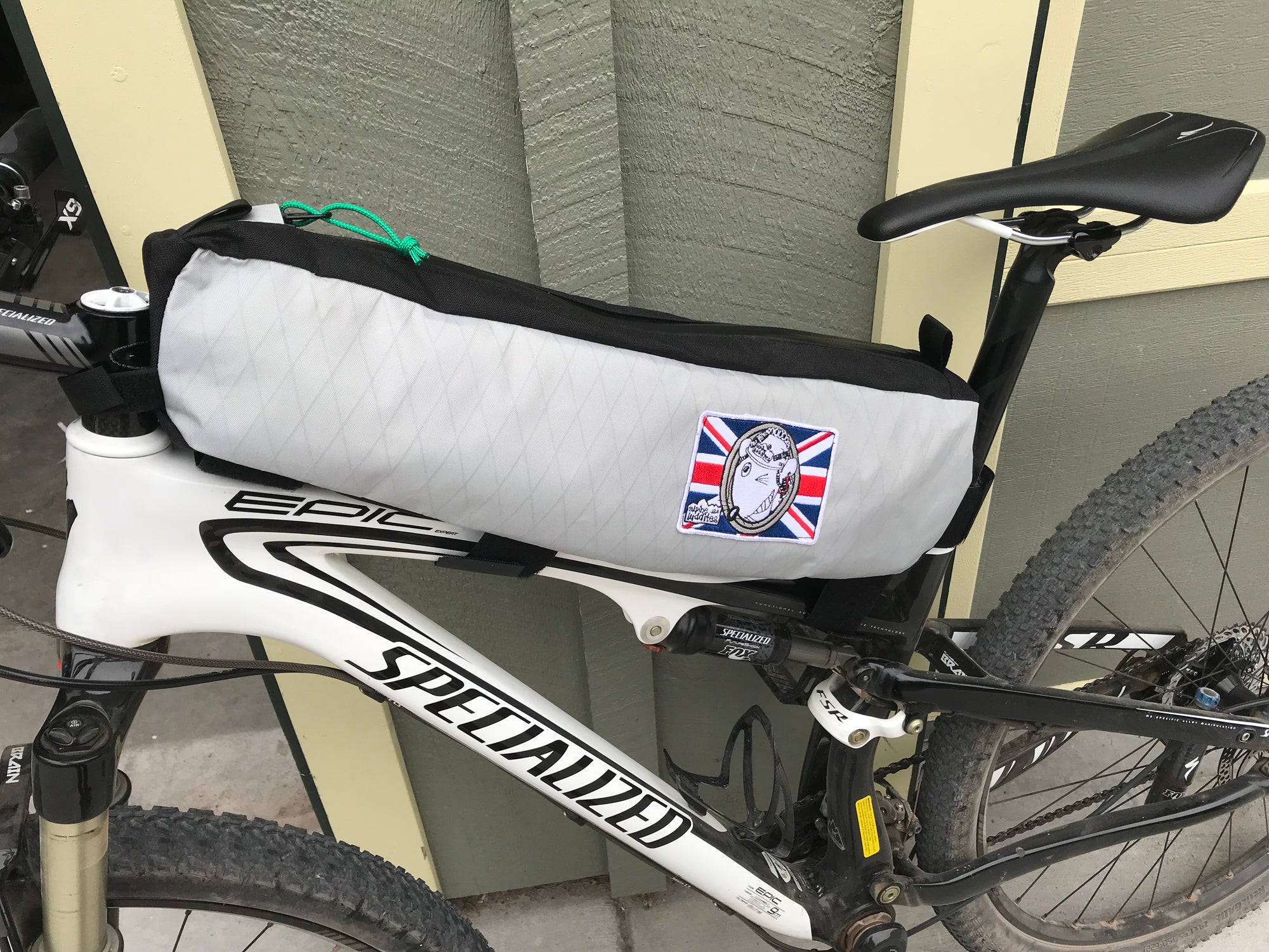 Custom Top Tube Bag - Alpine Luddites