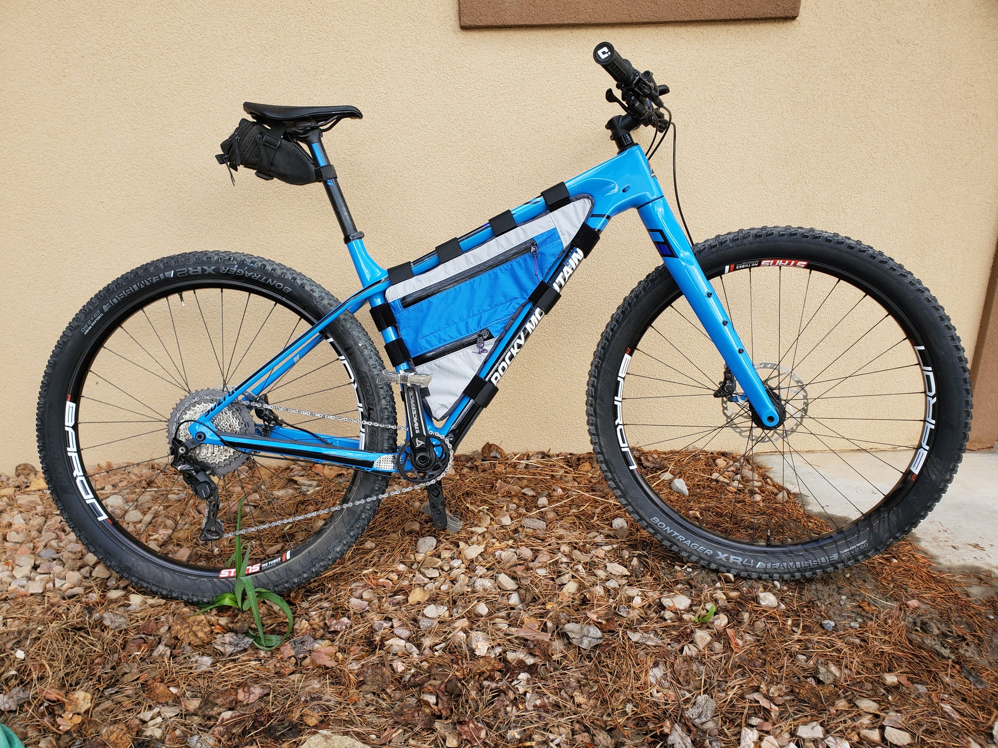 Custom Frame Bag-  Two Compartment - Alpine Luddites