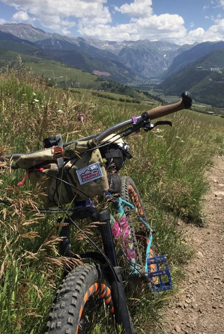 handlebar bag front pocket - Alpine Luddites